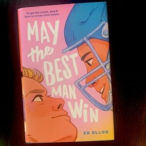 *SIGNED* May The Best Man Win by ZR Ellor. Hardcover Book.